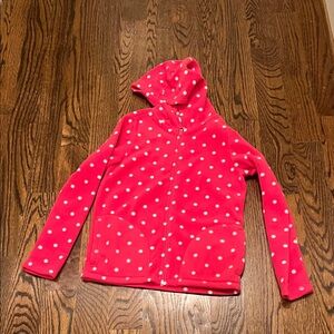 Crazy 8 Fuchsia Polka Dot Kids Hoodie